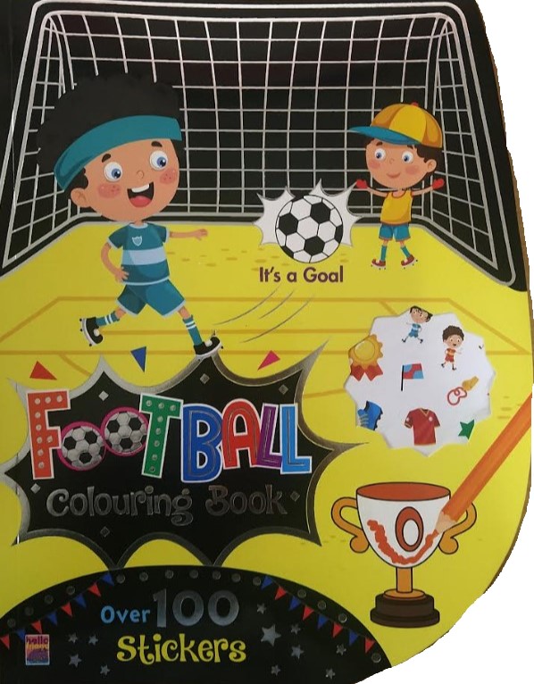 Football Colouring Book (Over 100 Stickers)
